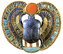 Scarab from the tumb of Tut